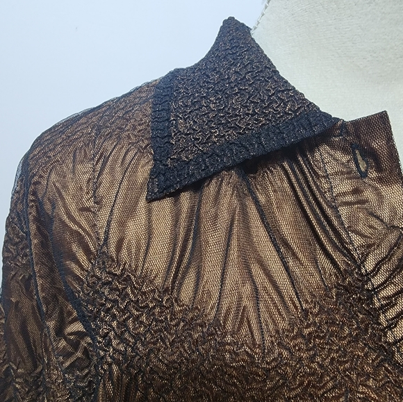 Coldwater Creek blouse jacket - Picture 3 of 6